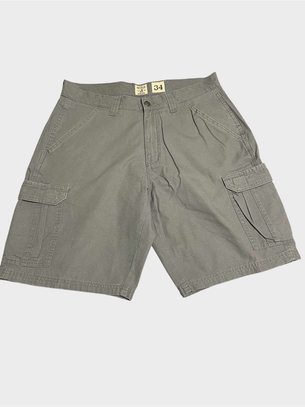 RedHead Men's Ripstop Cargo Shorts Size 34 Casual Outdoor Travel Workwear